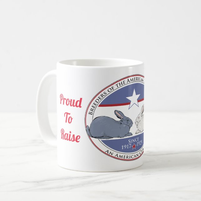 BARNSC American Rabbit Club Coffee Mug (Front Left)