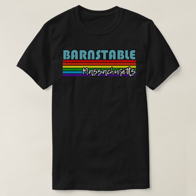 Barnstable Massachusetts Pride  Barnstable LGBT Gi T-Shirt (Design Front)