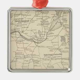 Barnstead, Belknap Co Metal Ornament