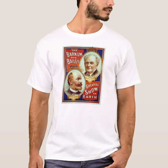 Barnum and Bailey Circus Greatest Show on Earth T-Shirt (Front)