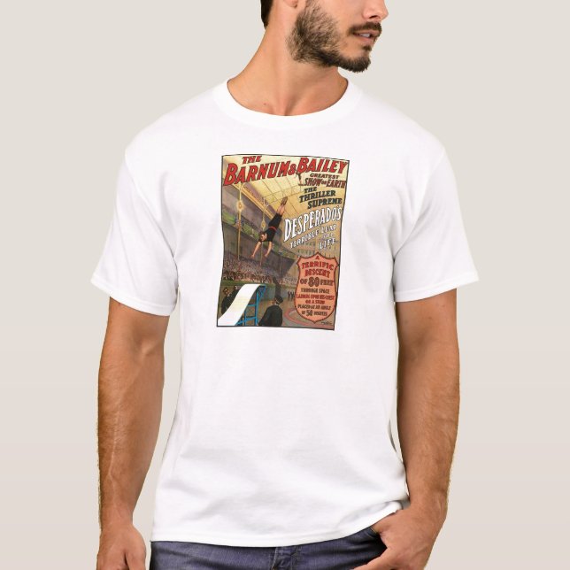 Barnum and Bailey Desperado's Leap for Life T-Shirt (Front)