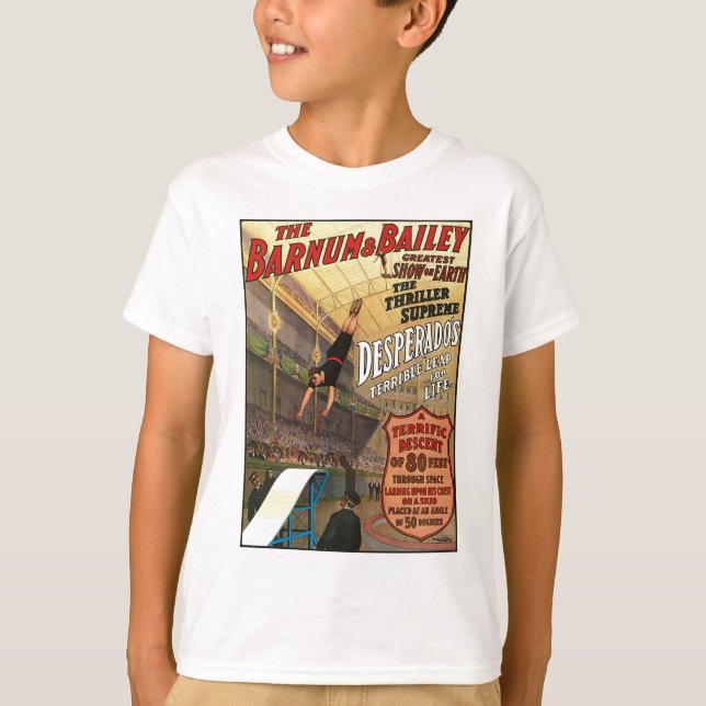 Barnum and Bailey Desperado's Leap for Life T-Shirt (Front)
