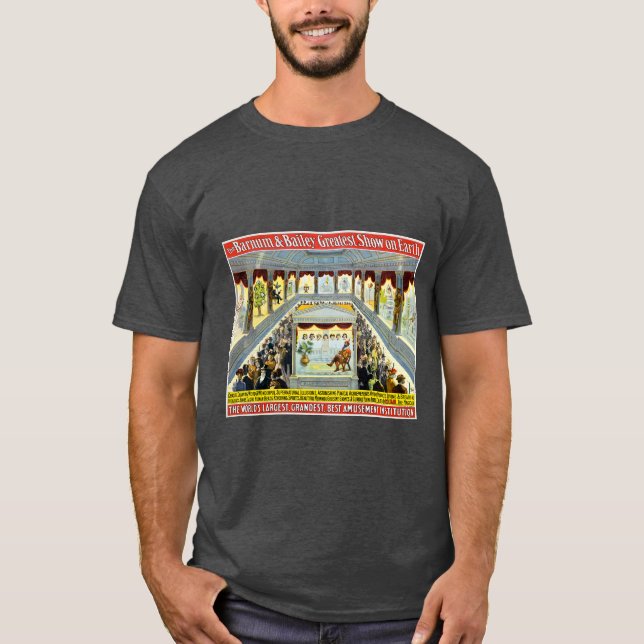 Barnum and Bailey - Supernatural Illusions, 1898 T-Shirt (Front)