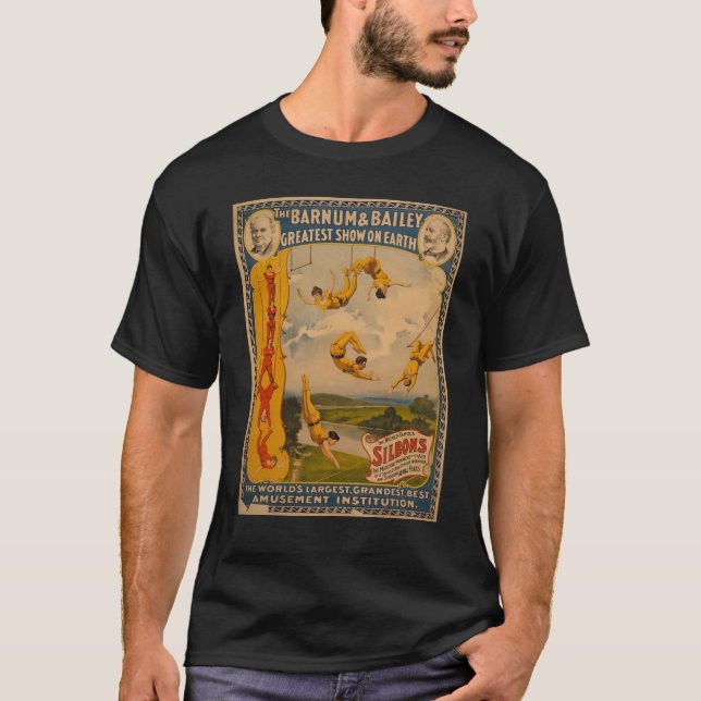 Barnum & Bailey / Trapeze Artists T-Shirt (Front)