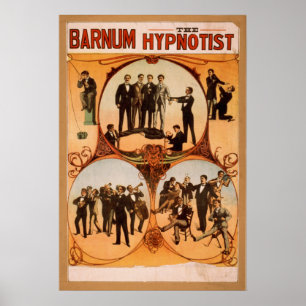 BARNUM The Hypnotist VAUDEVILLE Poster