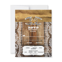 Barnwood, Lace & Horseshoes Wedding