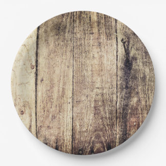 Barnwood Paper Plates