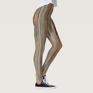 Barnwood Print Leggings