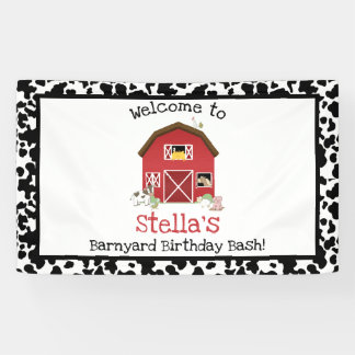 Barnyard Birthday Banner! Banner