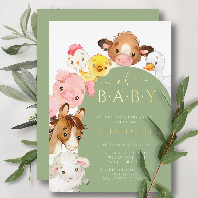 Barnyard Buddies Baby Shower (Creator Uploaded)