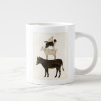 Barnyard Buds - Donkey, Goat, Dog, Cat