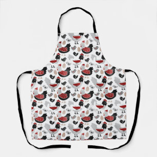 Barnyard Chickens Apron