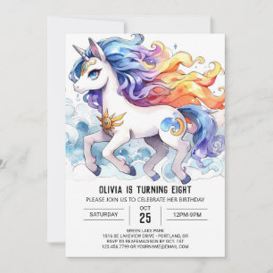 Barnyard Children Horse Birthday Invitation