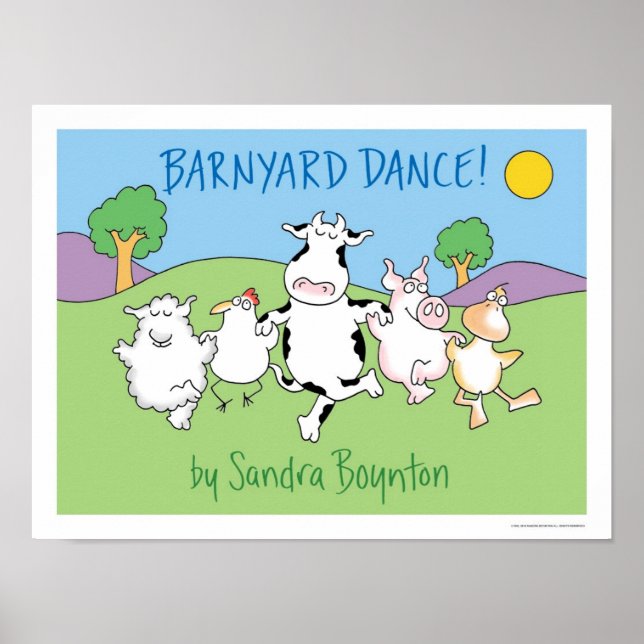 BARNYARD DANCE! poster by Sandra Boynton (Front)