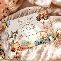 Barnyard Farm Animals Diapper Raffle