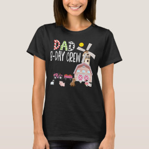 Barnyard Farm Birthday Animals Matching Family Cos T-Shirt