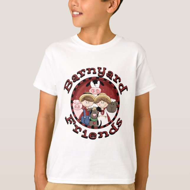 Barnyard Friends Tshirts and Gifts (Front)