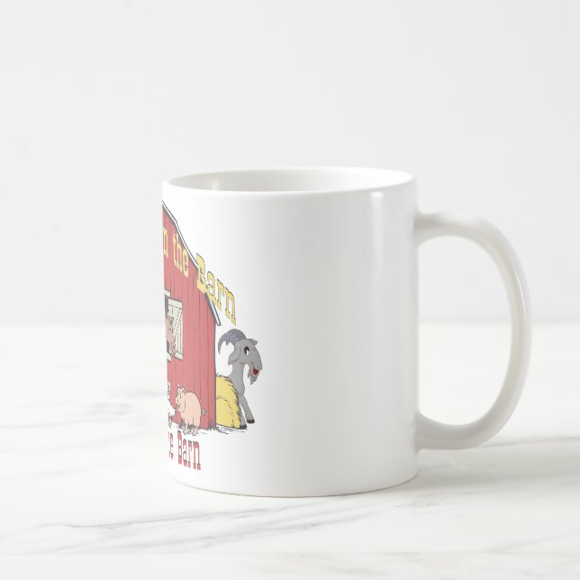 Barnyard Goat Coffee Mug (Right)