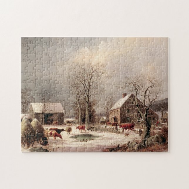 Barnyard Jigsaw Puzzle (Horizontal)