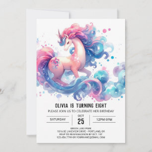 Barnyard Kids Horse Birthday Invitation