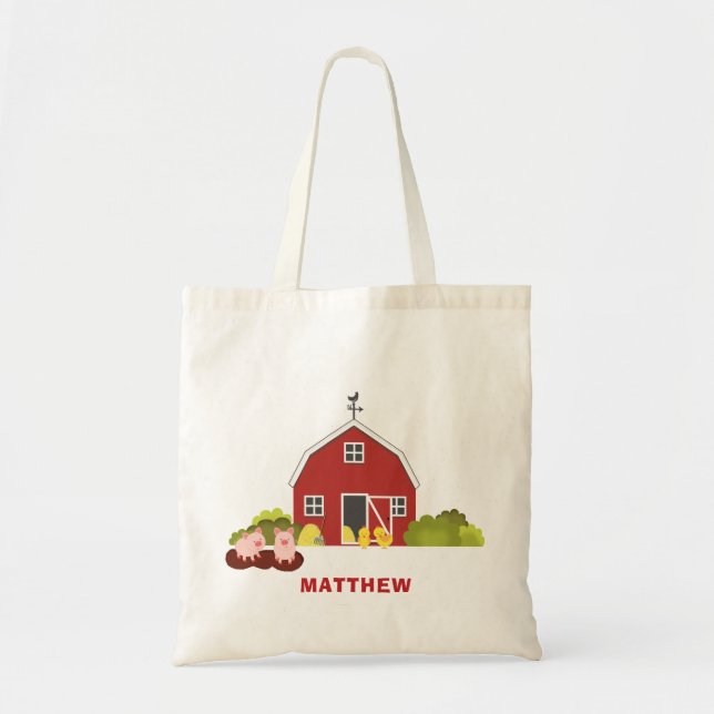 Barnyard Tote Bag (Front)