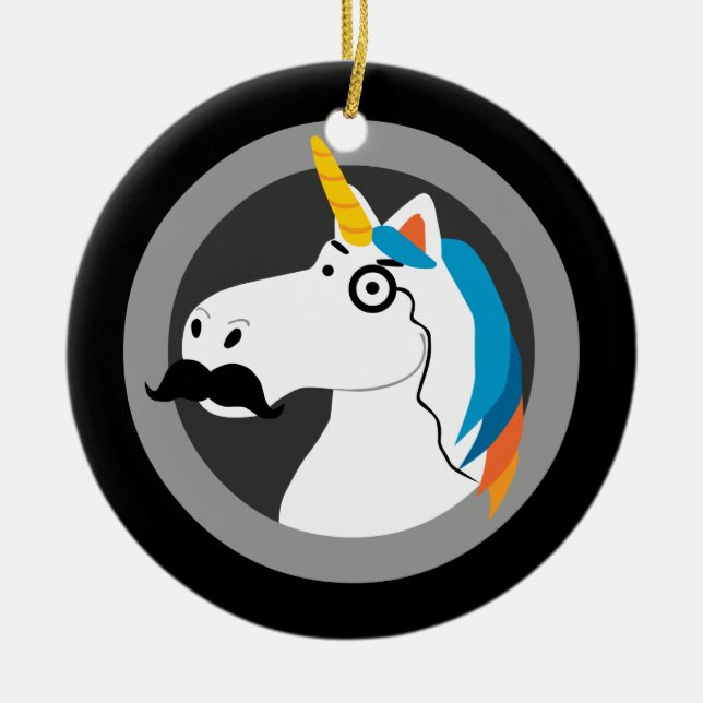 Baron Cornelius Ceramic Ornament (Front)