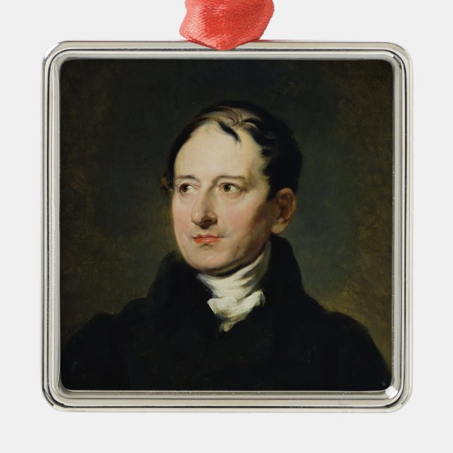 Baron Francois Pascal Simon Gerard Metal Tree Decoration (Front)