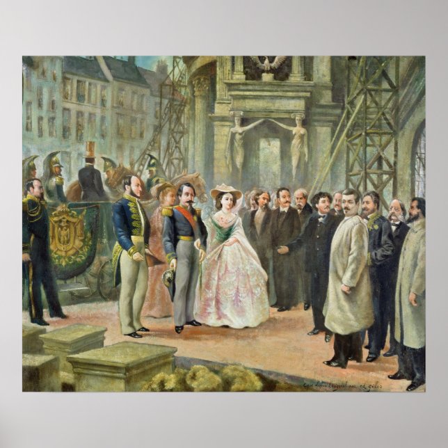 Baron Georges-Eugene Haussmann Poster (Front)