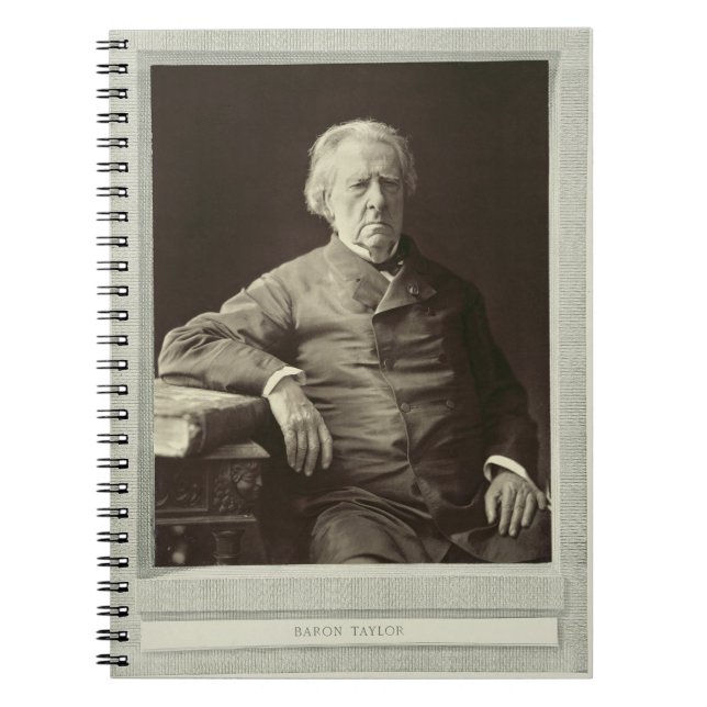 Baron Isidore Justin Severin Taylor (1789-1879), f Notebook (Front)