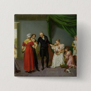 Baron Jean Louis Alibert 15 Cm Square Badge