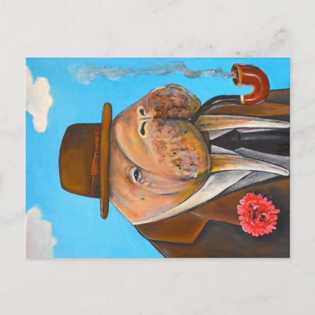 Baron Schnitzel. Postcard (Front)