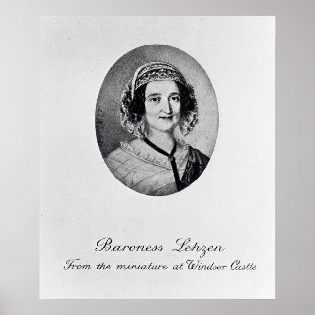 Baroness Louise Lehzen Poster (Front)