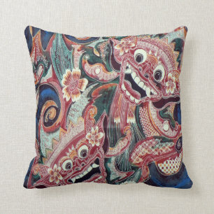 Barong Bali Batik Pattern Cushion