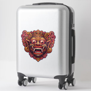 Barong Mask Sticker – Balinese