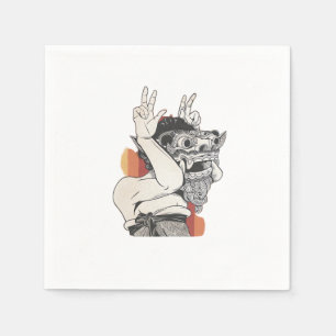Barong Peekaboo Napkin