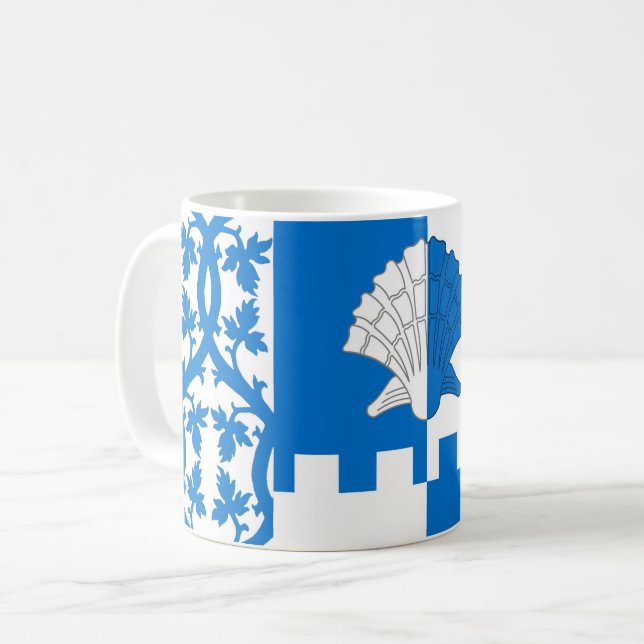 Barony of Elfsea Populace Badge Coffee Mug (Front Left)