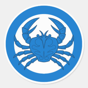 Barony of Lochmere Populace Badge Classic Round Sticker