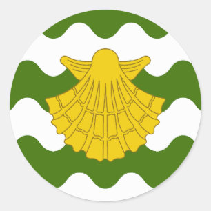 Barony of Lyondemere Populace Badge Classic Round Sticker