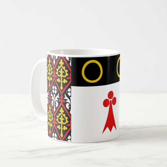 Barony of Naevehjem Populace Badge Coffee Mug (Front Left)