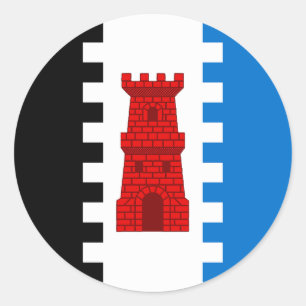 Barony of South Downs Populace Badge Classic Round Sticker