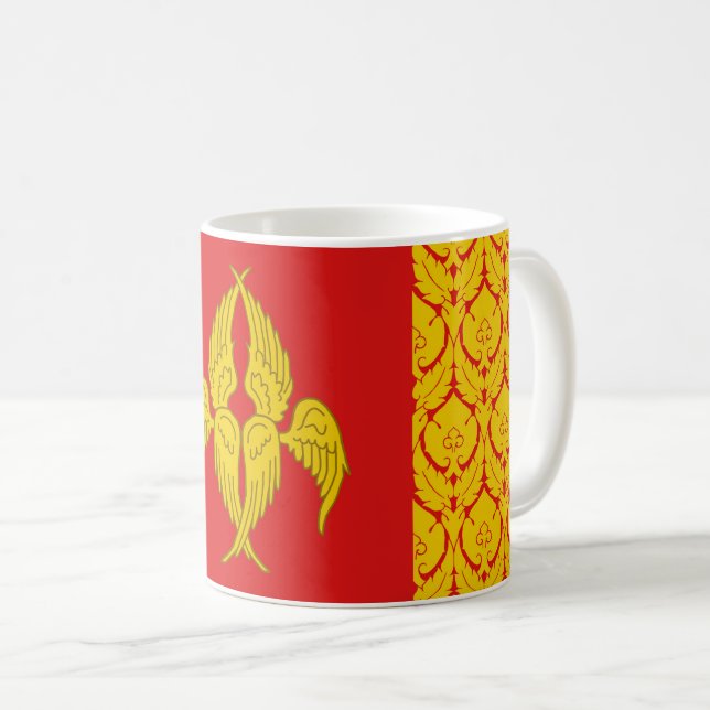 Barony of the Angels Populace Badge Coffee Mug (Front Right)
