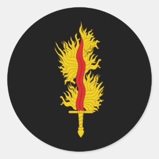 Barony of the Flame Populace Badge Classic Round Sticker