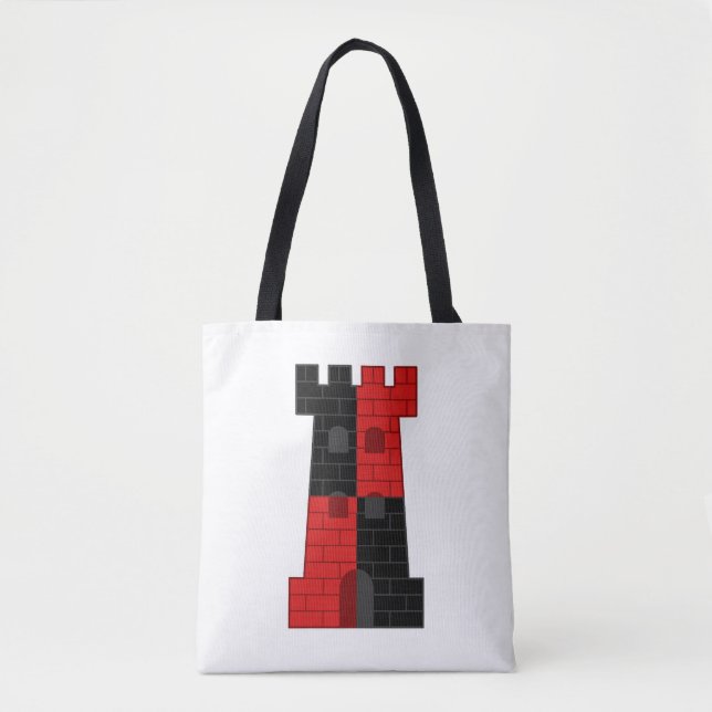 Barony of the Lonely Tower Populace Badge Tote Bag (Front)