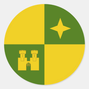 Barony of Western Seas Populace Badge Classic Round Sticker