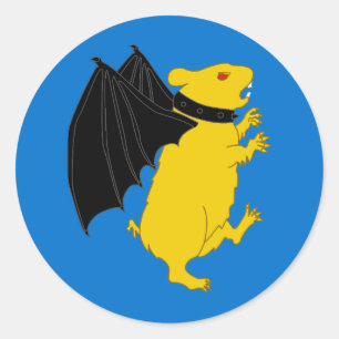 Barony of Wyewood Populace Badge Classic Round Sticker