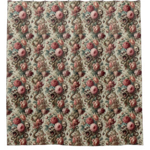 Baroque Aberration – Gothic Victorian Shower Curtain