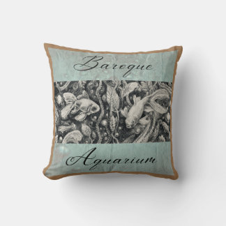 'Baroque Aquarium' - Cushion