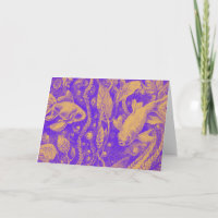 'Baroque Aquarium' - Thank You Card