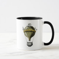 Baroque Balloon Black Yellow