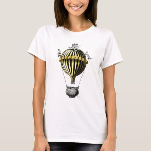 Baroque Balloon Black Yellow T-Shirt